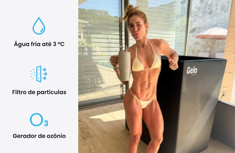 Comprar banheira de gelo crioterapia beneficios da Gelo Health