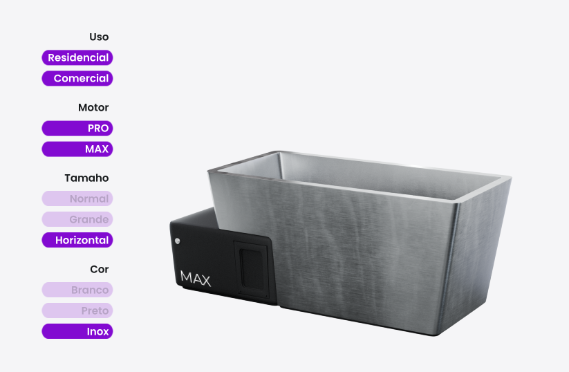 Comprar banheira de gelo cyber horizontal inox max crioterapia da Gelo Health