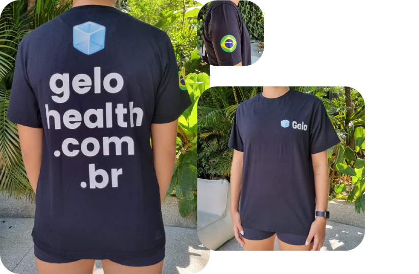 Comprar camiseta banheira de gelo "Brasil" da Gelo Health