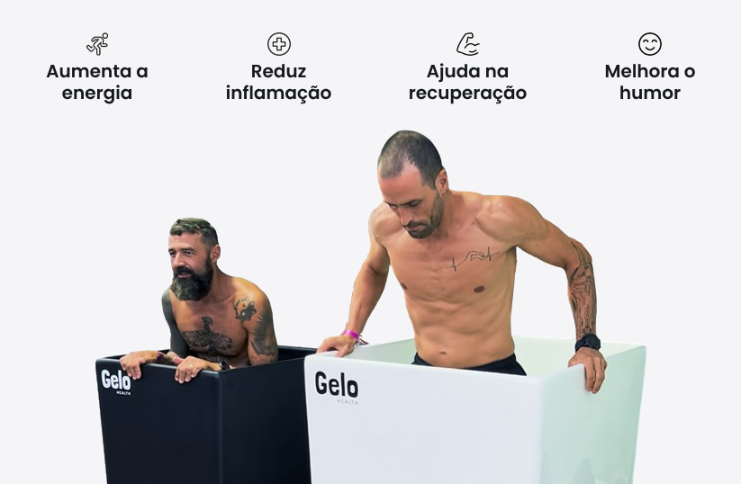 Comprar banheira de gelo crioterapia da Gelo Health