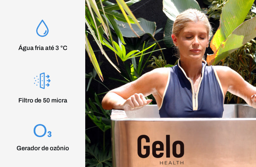 Comprar banheira de gelo CYBER da Gelo Health