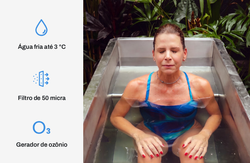 Comprar banheira de gelo CYBER DUO da Gelo Health