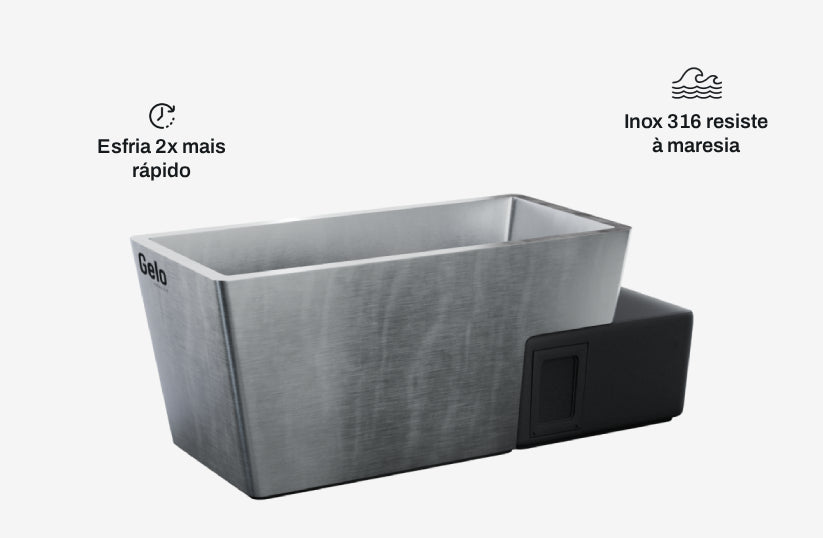Comprar banheira de gelo CYBER DUO da Gelo Health