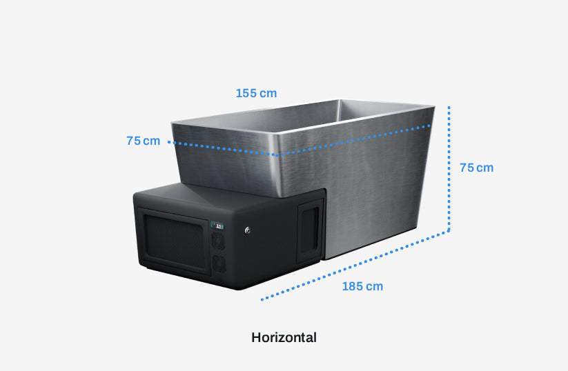 Comprar banheira de gelo CYBER DUO da Gelo Health