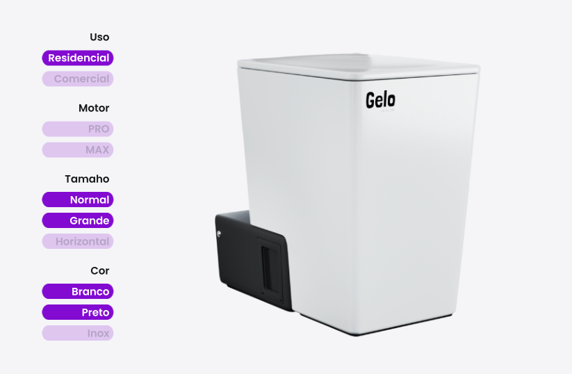 Comprar banheira de gelo pro grande branca crioterapia da Gelo Health