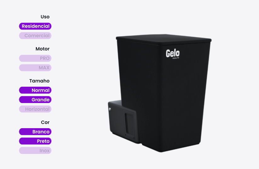 Comprar banheira de gelo pro normal preta crioterapia da Gelo Health